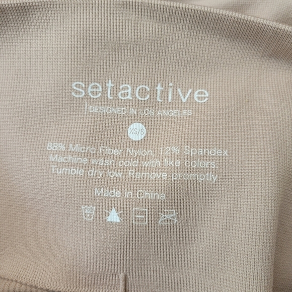 SetActive Pale Pink Sculptflex Athletic Leggings - Picture 8 of 8